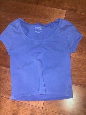 PACSUN BLUE WASH TEE